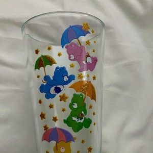 Clasic multi color Care Bears glass. A must have for a Care Bears collector.
